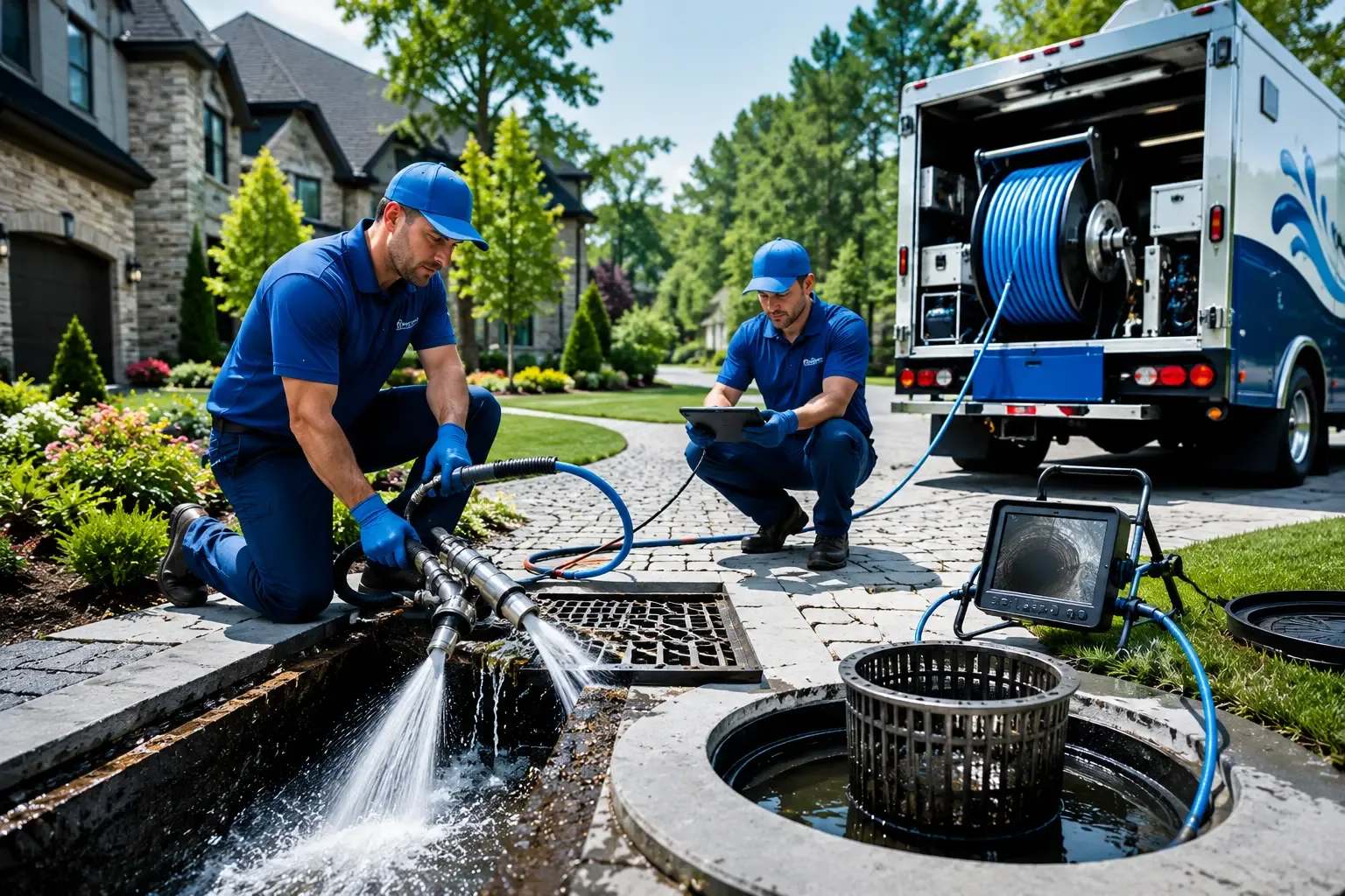 Local outdoor drain cleaning professionals in Flintstone, GA